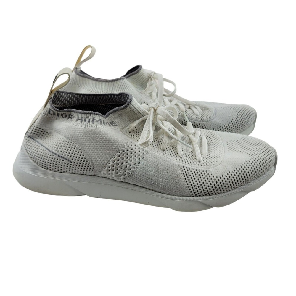 Christian Dior Homme Mens Athletic Shoes Sneakers B21 Knit White Gray 43.5 11.5